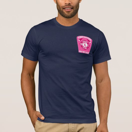 T-shirt Chemise rose de devoir de marine de héros (Devant)