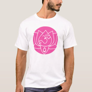 T-shirt Chemise rose de Lotus Yogini