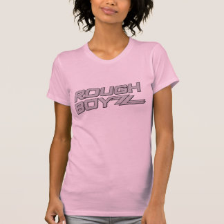 T-shirt Chemise rose de visite de barre du piqué de la