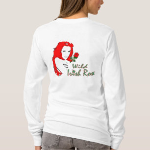T-shirt Chemise Rose irlandaise sauvage à capuchon