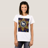 T-shirt Chemise Rosette du Cheval (Devant entier)