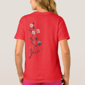 T-shirt chemise rouge (Dos)