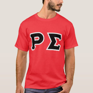 T-SHIRT CHEMISE ROUGE AVEC LES LETTRES NOIRES