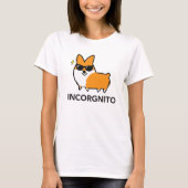 T-shirt Chemise rouge | CorgiThings d'Incorgnito (Devant)