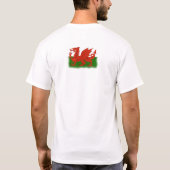 T-shirt Chemise rouge de dragon (Dos)
