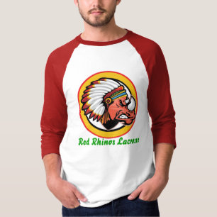 T-shirt Chemise rouge de rhinocéros
