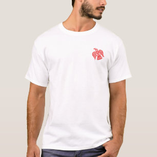 T-shirt Chemise rouge de Viking Raven