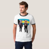 T-shirt chemise Royal Bahamian Potcakes (Devant entier)