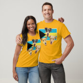 T-shirt Chemise Royal Bahamian Potcakes 2 (Unisexe)