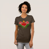 T-shirt Chemise sacrée de coeur (Devant entier)