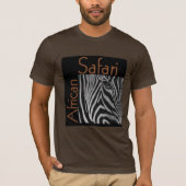 T-shirt Chemise Safari africaine (Devant)