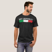 T-shirt Chemise Saint-Joseph, Drapeau de Zeppole Italie (Devant entier)