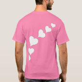 T-shirt Chemise Saint-Valentin homme Custom Love (Dos)