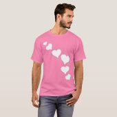 T-shirt Chemise Saint-Valentin homme Custom Love (Devant entier)