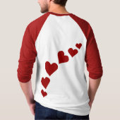 T-shirt Chemise Saint Valentin Saint Valentin Chemise Sain (Dos)