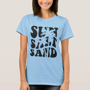 T-shirt chemise salt life, soleil sel sable
