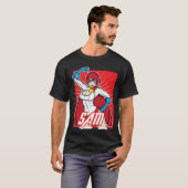 T-shirt Chemise SAM I AM (Devant entier)