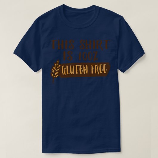 T-shirt Chemise sans gluten 1 (Design devant)