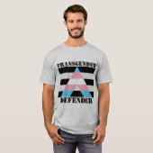 T-shirt Chemise sans manches transgenre Défenseur (Devant entier)