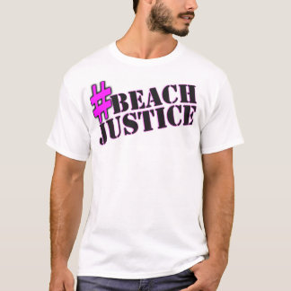 T-shirt Chemise sans scrupule du #BEACHJUSTICE TV