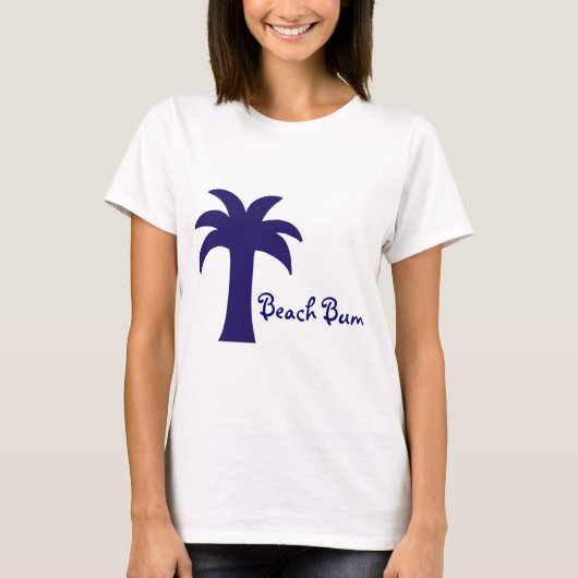 T-shirt Chemise sans valeur de plage (Devant)