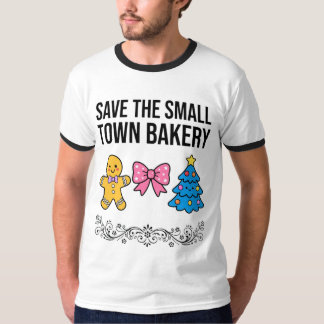 T-shirt Chemise "Sauver la boulangerie de la petite ville"