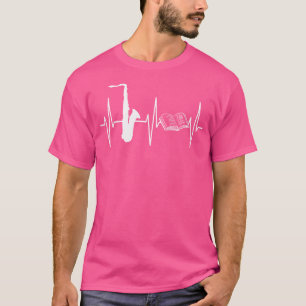 T-shirt Chemise saxophone Funny Livre Lover Jazz Musicien