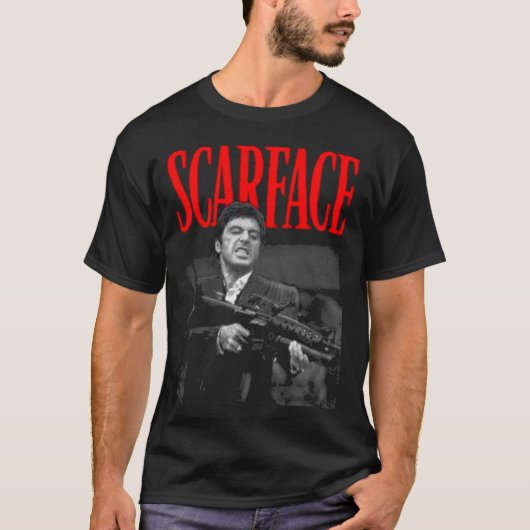 T-SHIRT CHEMISE SCARFACE (Devant)