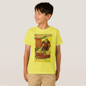 T-shirt Chemise Sci Fi MONSTER 3D ROBOT MOON (Devant entier)