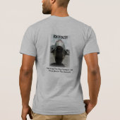 T-shirt Chemise - se sent comme piloter un jet (Dos)