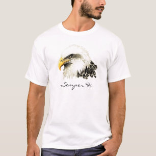 T-shirt Chemise Semper Fi Bald Eagle Marines