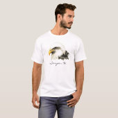 T-shirt Chemise Semper Fi Bald Eagle Marines (Devant entier)