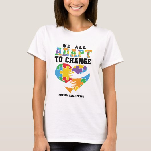 T-shirt Chemise sensibilisation sur l'autisme (Devant)