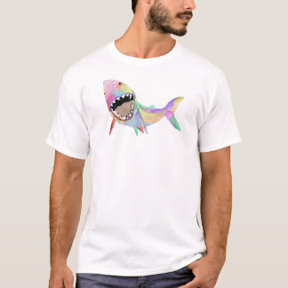 T-shirt Chemise Shark Art