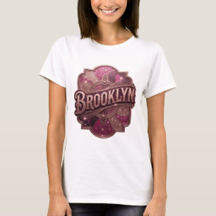 T-shirt Chemise Sharp Gold BROOKLYN Quote
