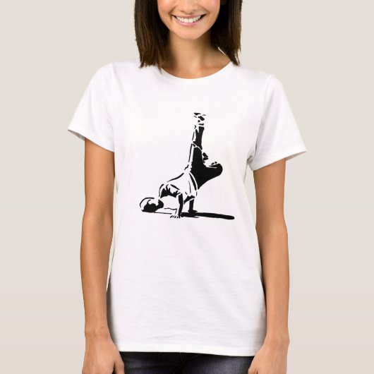 T-shirt Chemise Silhouette BGirl (Devant)