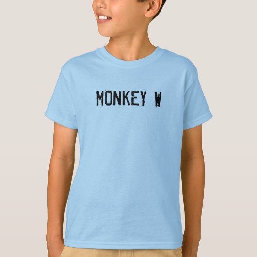 T-shirt Chemise - singe W (Devant)