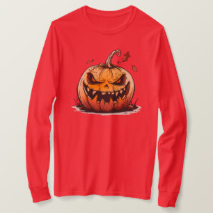 T-shirt Chemise Sinistre Citrouille Halloween – Jack-O eff