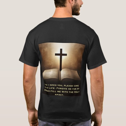T-shirt Chemise Sinner's Prayer (Dos)