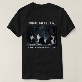 T-shirt Chemise Skogskatter Cats of Northern Alleys