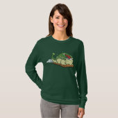 T-shirt Chemise Sledding d'Ankylosaurus (Devant entier)