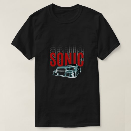 T-shirt Chemise Sonic (Design devant)
