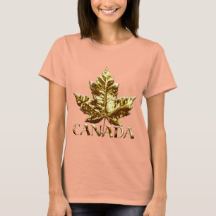 T-shirt Chemise Souvenir Canada pour femmes Plus Taille Mé
