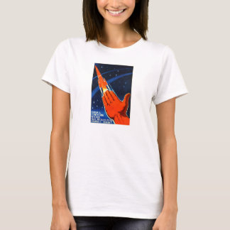 T-shirt Chemise soviétique d'affiche de propagande de