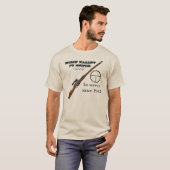 T-shirt Chemise soviétique de tireur isolé de Mosin Nagant (Devant entier)