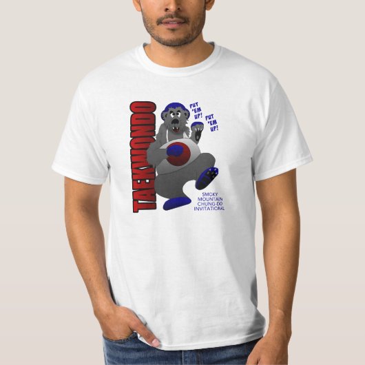 T-shirt Chemise Sparring d'économie d'ours (Devant)
