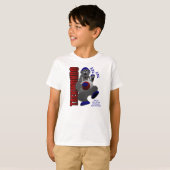 T-shirt Chemise Sparring d'ours - enfants (Devant entier)