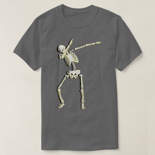 T-shirt Chemise squelette cool dabbing drôle Cinco de Mayo (Design devant)