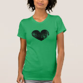 T-shirt Chemise St Patrick's Day pour femmes au design vin (Devant)