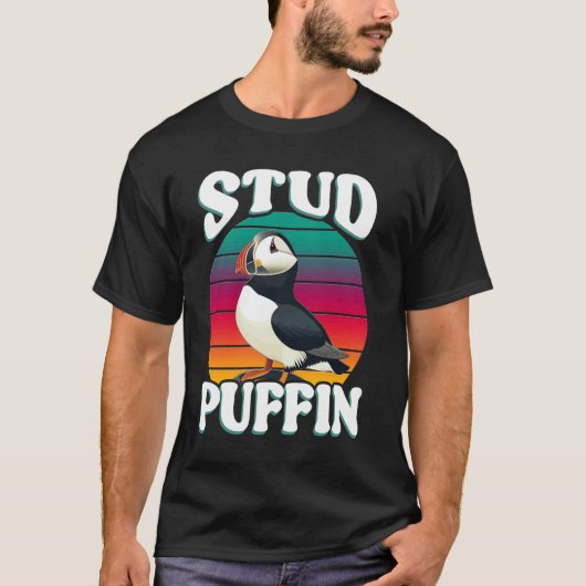 T-shirt Chemise Stud Puffin - Stud Puffin (Devant)